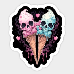Goth Cottagecore Aesthetic Gifts Girls Womens Goth Sticker